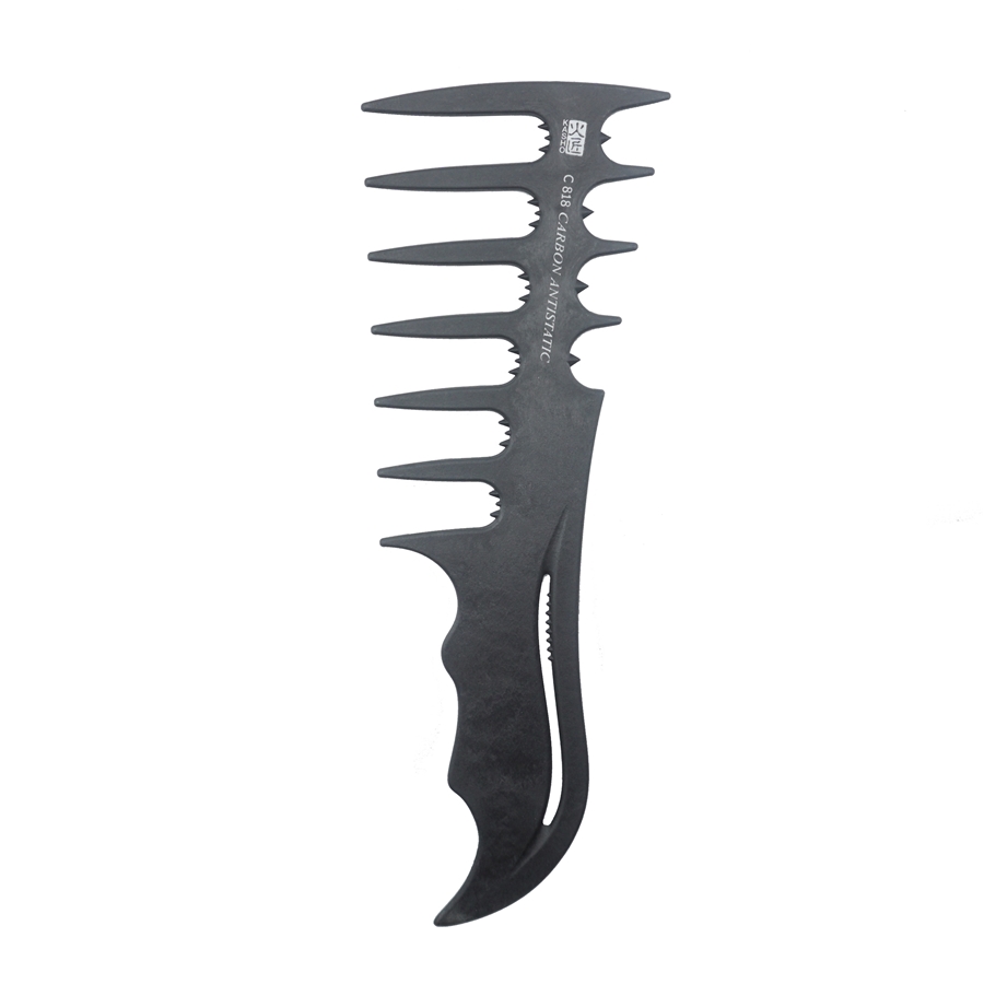 C818 Kasho Carbon Fiber Antistatic Profesyonel Saç Makası