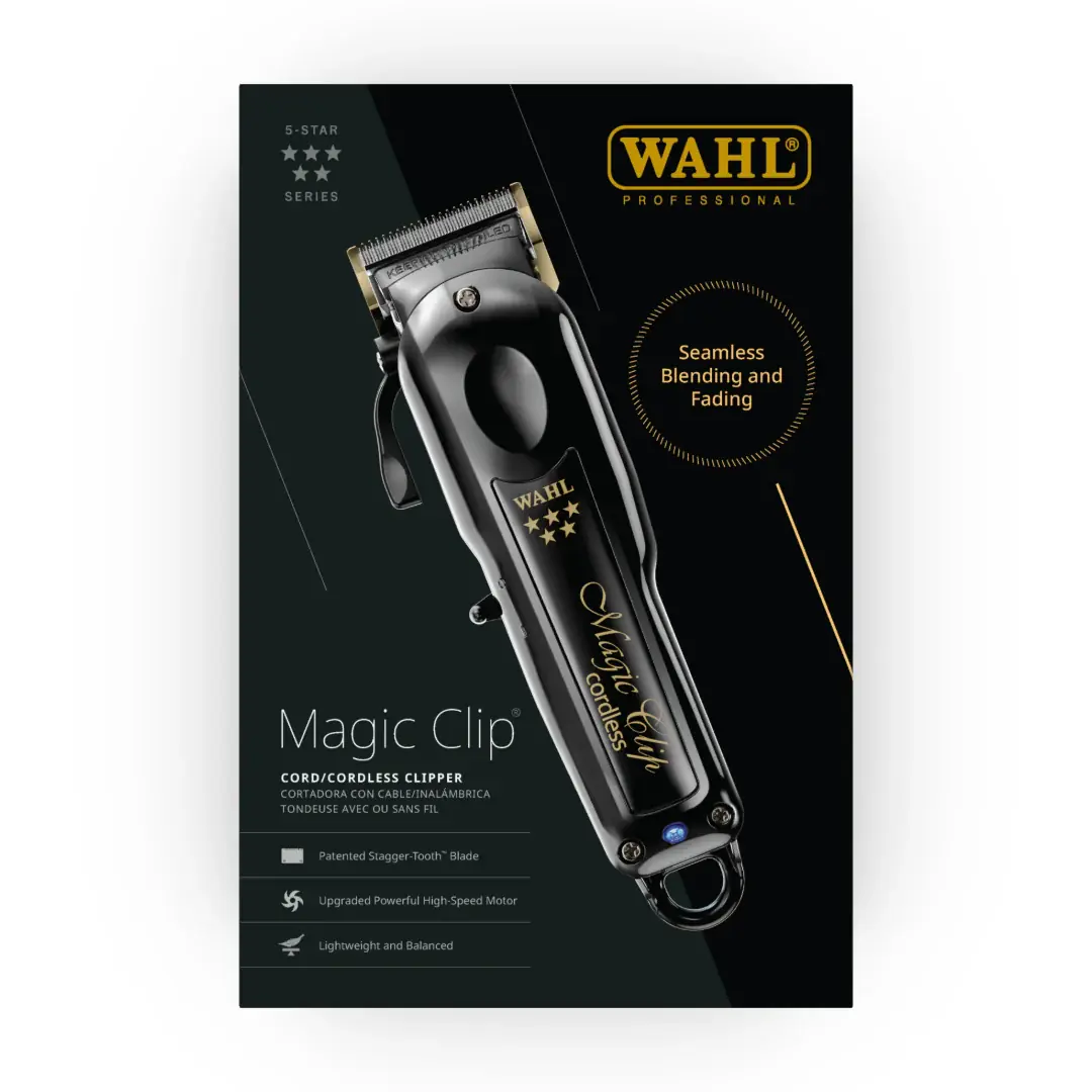 Wahl 5-Star Black Cordless Magic Clip Profesyonel Saç Kesme Makinesi - Görsel 5